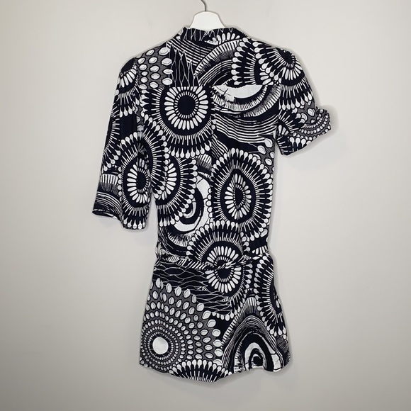 Red Herring Printed Cotton Dress - Picture 8 of 11